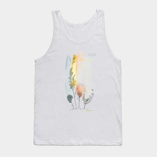 Watercolor Forest Tank Top